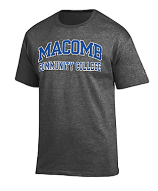 Macomb Community College Short Sleeve T-Shirt Macomb Community College Short Sleeve T-Shirt
